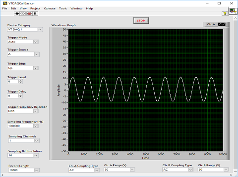 Multi-Instrument-API-vtDAQ-Sample-Program-Labview