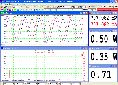 VT-USB-Oscilloscope-Power-Factor-Measurement